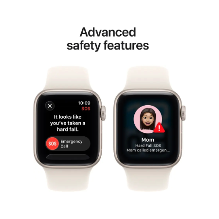 Apple Watch SE 3 GPS 40mm Starlight / Midnight Aluminium Case with Starlight / Midnight Sport Band - S/M / M/L : Pre-booking ₹5,000