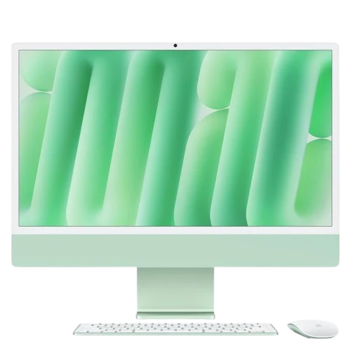 Apple:24-inch iMac with Retina 4.5K display: Apple M4 chip with 8-core CPU and 8-core GPU, 16GB, 256GB SSD