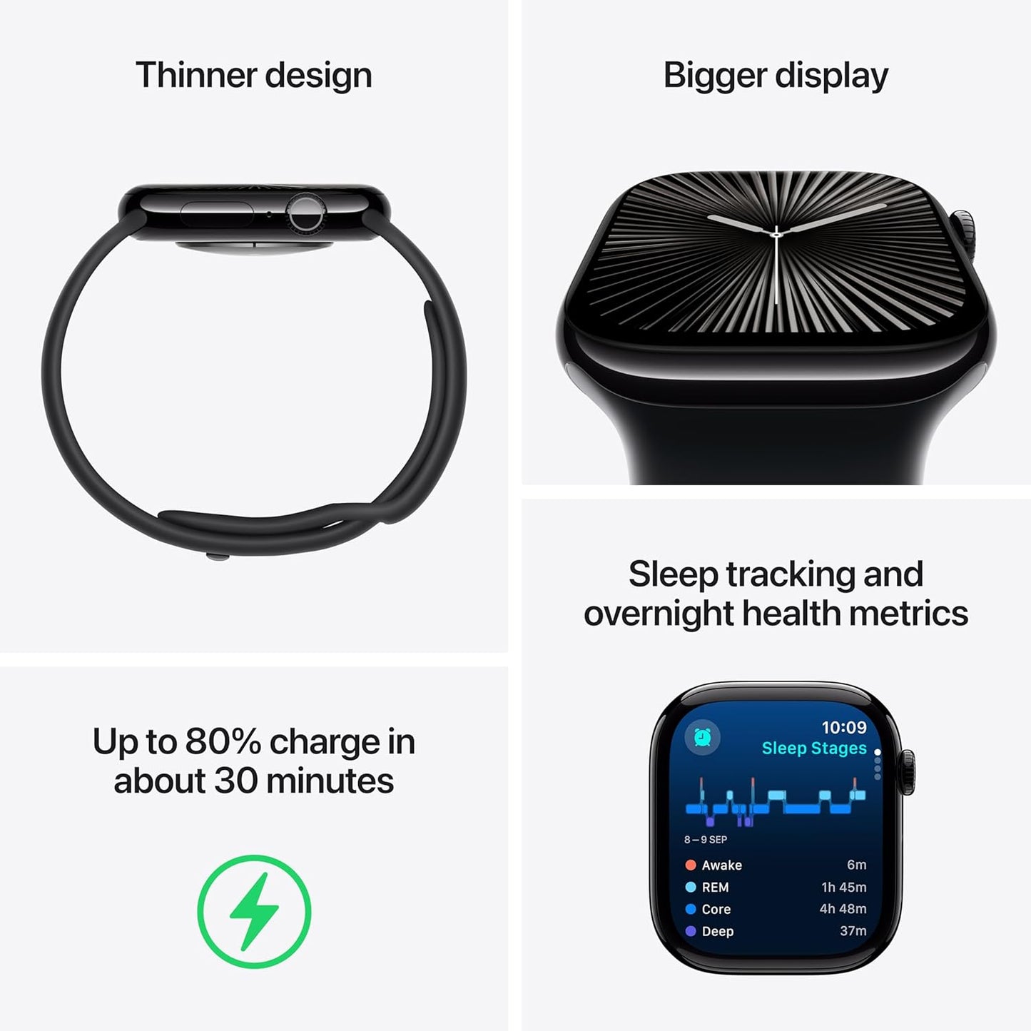 Apple Watch Series 10  Sport Band - M/L - S/M