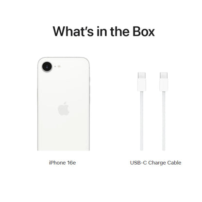 Apple iPhone 16e 512GB Black / White