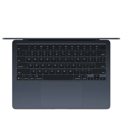 Apple 15-inch MacBook Air: Apple M4 chip with 10-core CPU and 10-core GPU, 24GB, 512GB SSD - Midnight / Silver / Sky Blue / Starlight