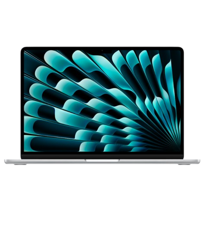 Apple 13-inch MacBook Air: Apple M4 chip with 10-core CPU and 10-core GPU, 16GB, 512GB SSD - Midnight / Silver / Sky Blue / Starlight