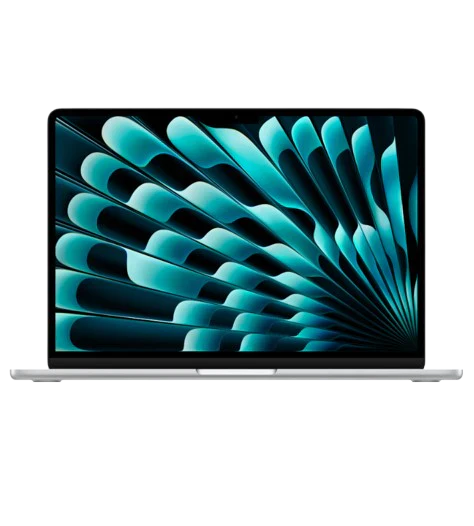 Apple 15-inch MacBook Air: Apple M4 chip with 10-core CPU and 10-core GPU, 24GB, 512GB SSD - Midnight / Silver / Sky Blue / Starlight