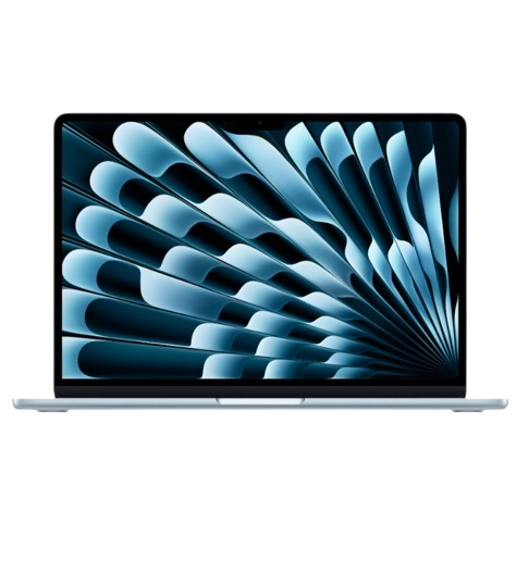 Apple 13-inch MacBook Air: Apple M4 chip with 10-core CPU and 10-core GPU, 16GB, 512GB SSD - Midnight / Silver / Sky Blue / Starlight