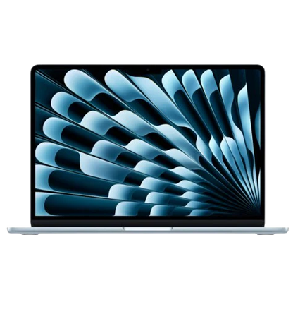 Apple 13-inch MacBook Air: Apple M4 chip with 10-core CPU and 8-core GPU, 16GB, 256GB SSD - Midnight / Silver / Sky Blue / Starlight
