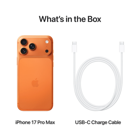Apple iPhone 17 Pro Max 1TB Cosmic Orange / Deep Blue / Silver : Pre-booking ₹5,000