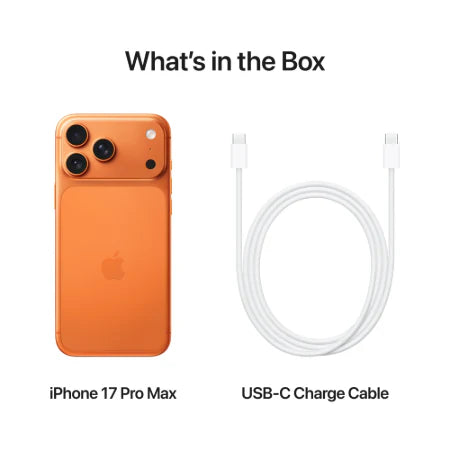 Apple iPhone 17 Pro Max 2TB Cosmic Orange / Deep Blue / Silver : Pre-booking ₹5,000