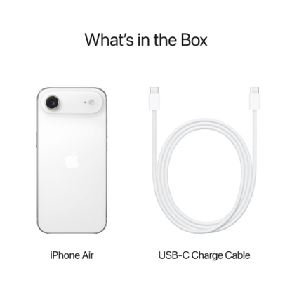 Apple iPhone Air 1TB Cloud White / Light Gold / Sky Blue / Space Black : Pre-booking ₹5,000