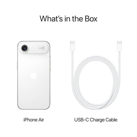 Apple iPhone Air 256GB Cloud White / Light Gold / Sky Blue / Space Black : Pre-booking ₹5,000