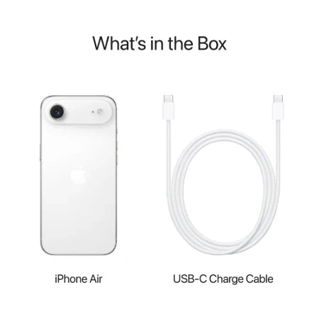 Apple iPhone Air 512GB Cloud White / Light Gold / Sky Blue / Space Black : Pre-booking ₹5,000