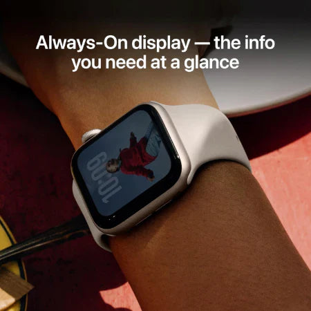 Apple Watch SE 3 GPS + Cellular 44mm Starlight / Midnight Aluminium Case with Starlight / Midnight Sport Band - S/M / M/L : Pre-booking ₹5,000