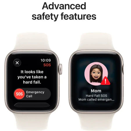 Apple Watch SE 3 GPS + Cellular 44mm Starlight / Midnight Aluminium Case with Starlight / Midnight Sport Band - S/M / M/L : Pre-booking ₹5,000