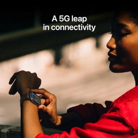 Apple Watch Series 11 GPS + Cellular 42mm Jet Black Aluminium / Space Grey / Rose Gold, Light Blush / Silver, Purple Fog with Sport Band - S/M & M/L : Pre-booking ₹5,000
