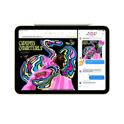 Apple 11-inch iPad 11th Gen Wi-Fi + Cellular 256GB - Blue / Pink / Silver / Yellow