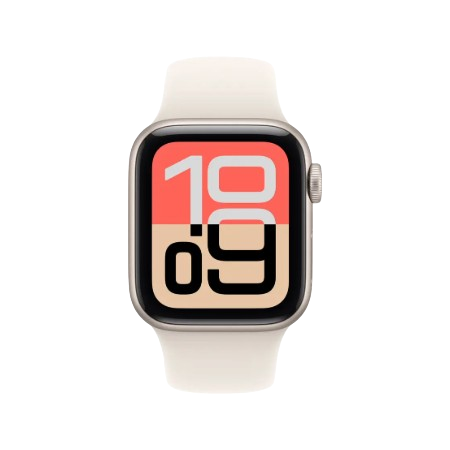 Apple Watch SE 3 GPS 40mm Starlight / Midnight Aluminium Case with Starlight / Midnight Sport Band - S/M / M/L : Pre-booking ₹5,000