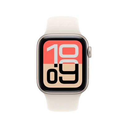 Apple Watch SE 3 GPS 40mm Starlight / Midnight Aluminium Case with Starlight / Midnight Sport Band - S/M / M/L : Pre-booking ₹5,000