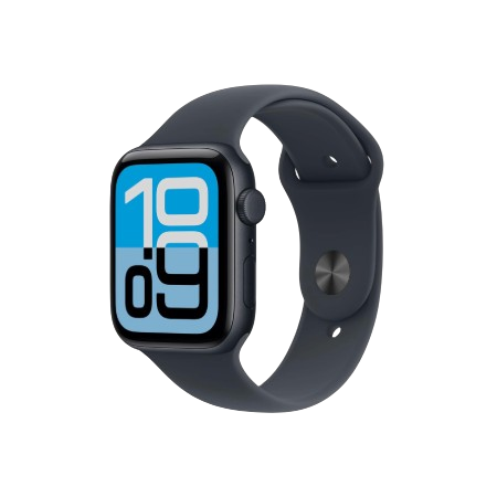 Apple Watch SE 3 GPS + Cellular 44mm Starlight / Midnight Aluminium Case with Starlight / Midnight Sport Band - S/M / M/L