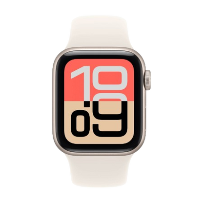 Apple Watch SE 3 GPS + Cellular 40mm Starlight / Midnight Aluminium Case with Starlight / Midnight Sport Band - S/M / M/L : Pre-booking ₹5,000
