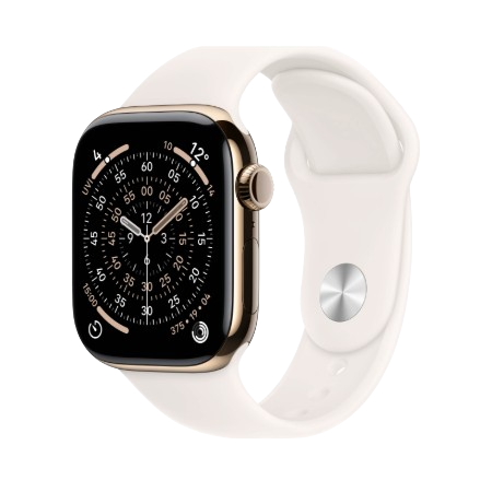 Apple Watch Series 11 GPS + Cellular 42mm Natural, Stone Grey / Slate, Black / Gold, Light Blush Titanium Case with Sport Band - S/M & M/L : Pre-booking ₹5,000
