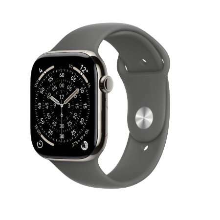 Apple Watch Series 11 GPS + Cellular 46mm Natural, Stone Grey / Slate, Black / Gold, Light Blush Titanium Case with Sport Band - S/M & M/L : Pre-booking ₹5,000