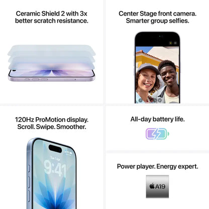 Apple iPhone 17 512GB Black / Lavender / Mist Blue / Sage / White : Pre-booking ₹5,000