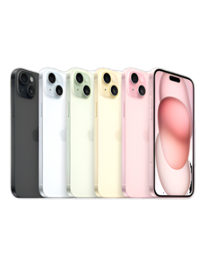 iphone 15 Plus  128GB / 256GB / 512GB  Black / Pink / Yellow / Blue / Green